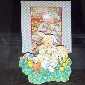 Special Friends Lang & Wise Collectibles Baby Bunny and Friends Easter